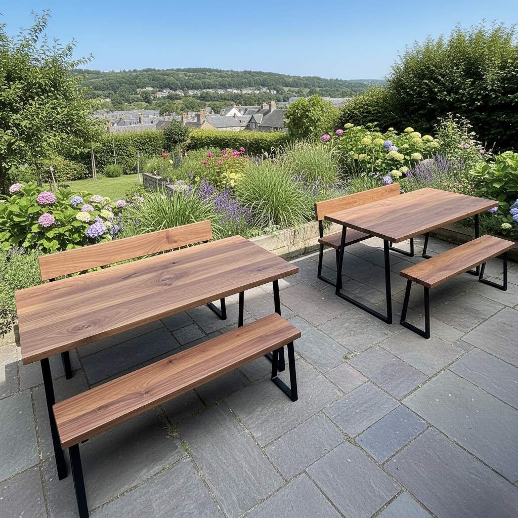 Outdoor Benches And Tables