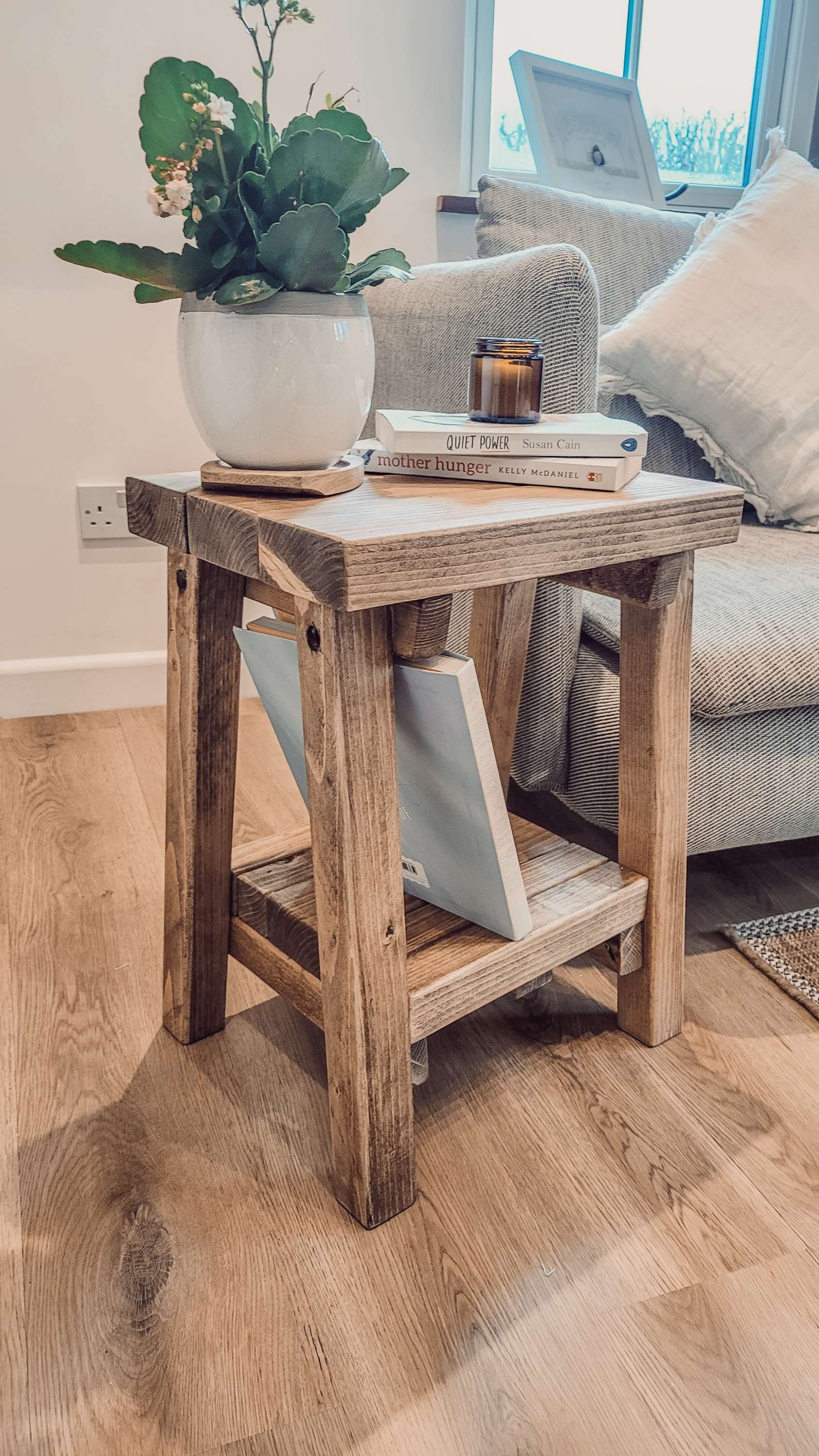 SIERA Side Table With Storage L40cm - My Store