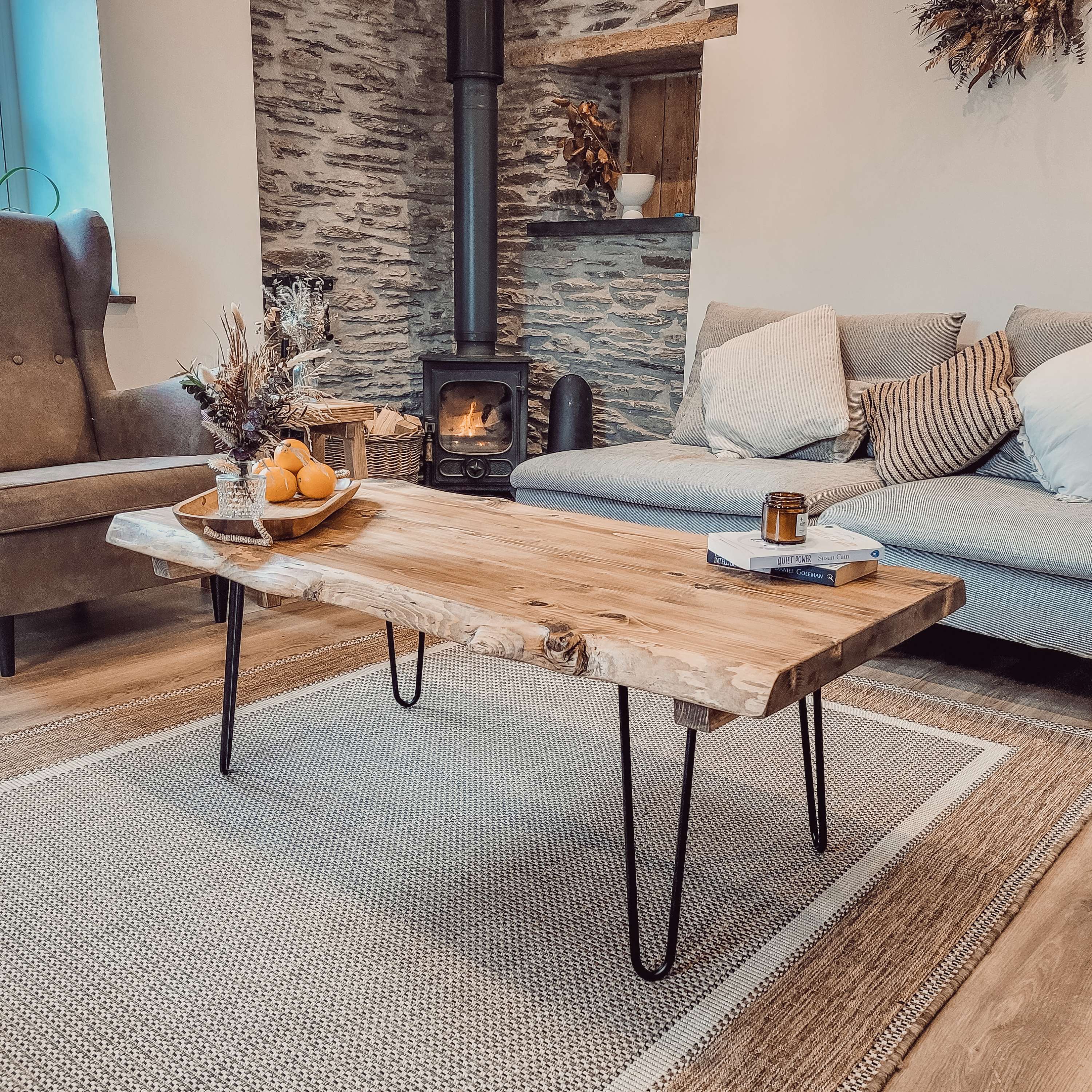 VENA Live / Waney Edge Coffee Table - My Store