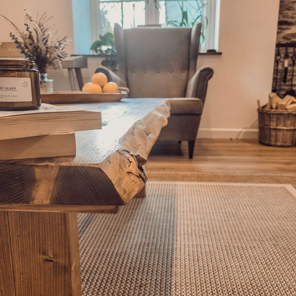 LINA Chunky Live / Waney Edge Coffee Table - My Store