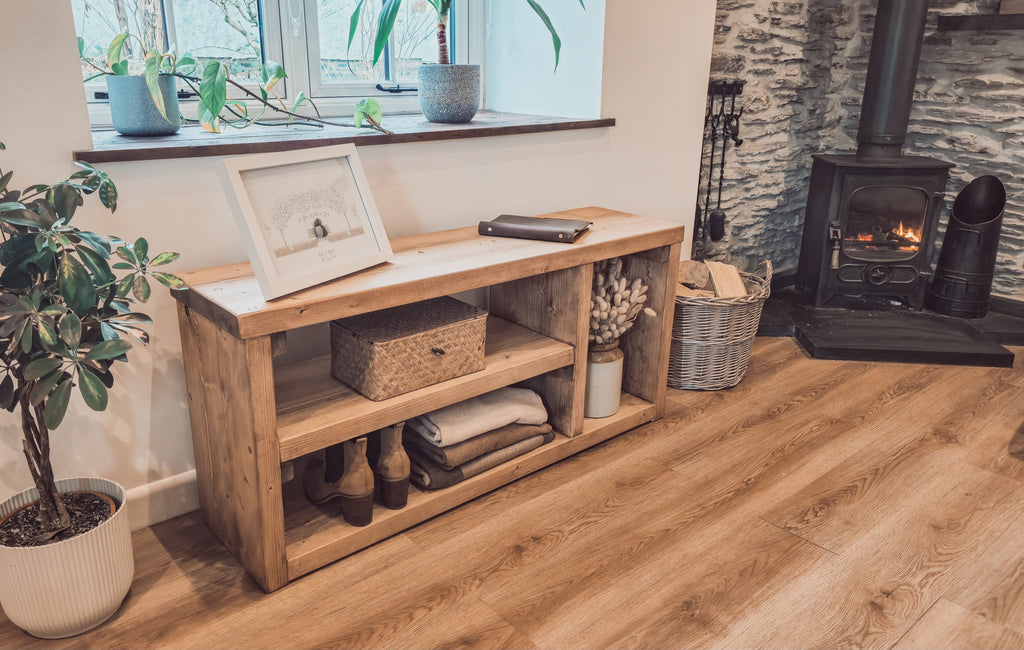 IVARA Shoe Bench Entryway Shoe Storage Rustic Bench For Entryway - My Store