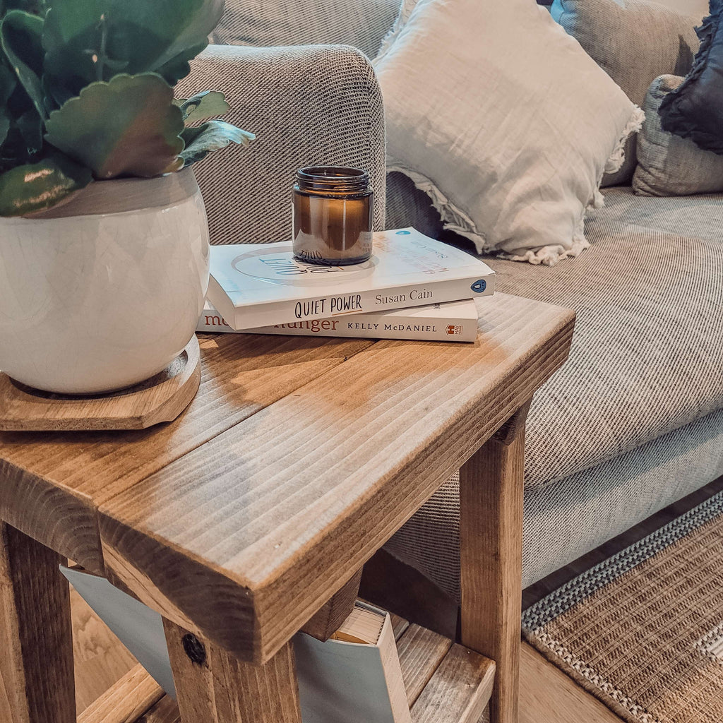 SIERA Side Table With Storage L40cm - My Store