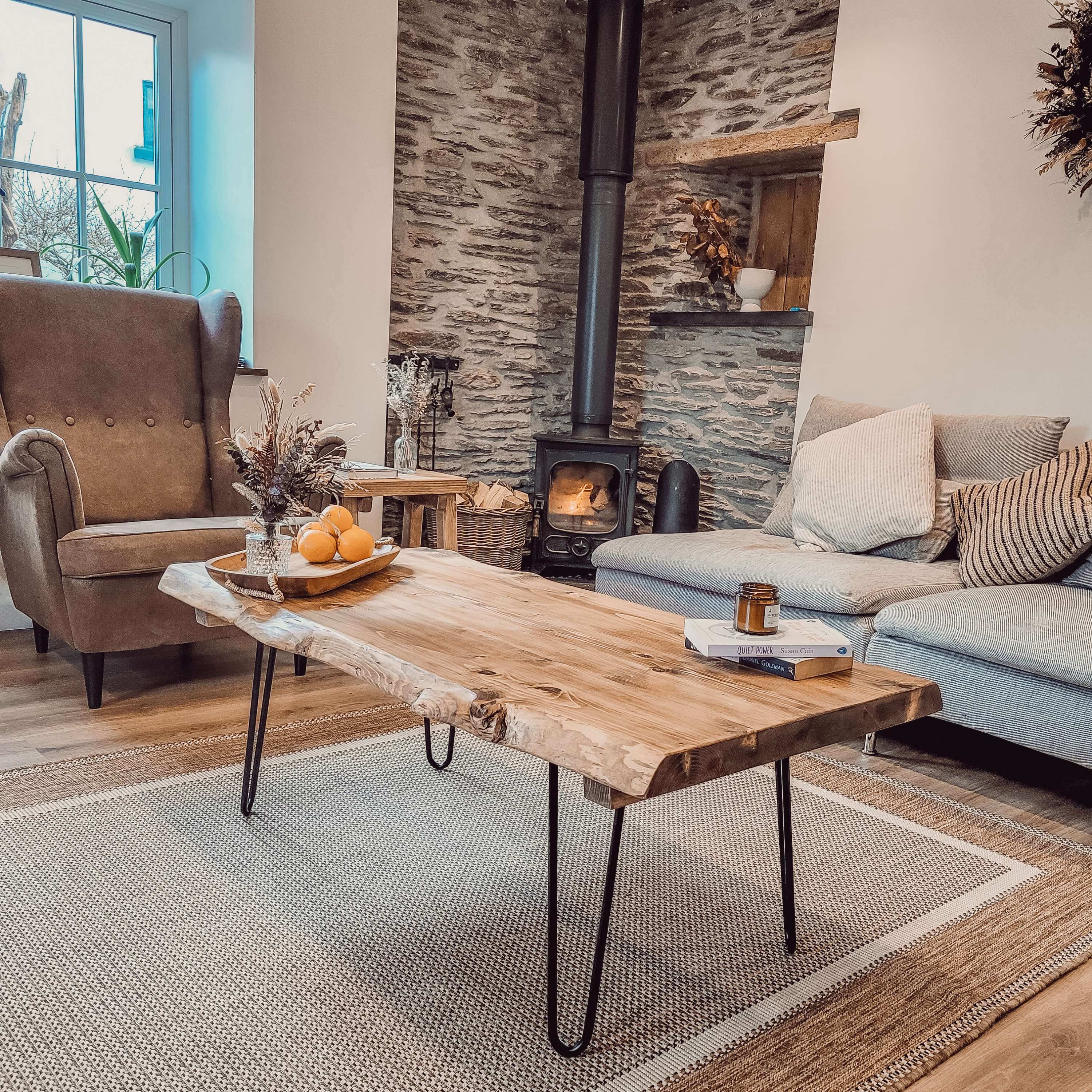 VENA Live / Waney Edge Coffee Table - My Store