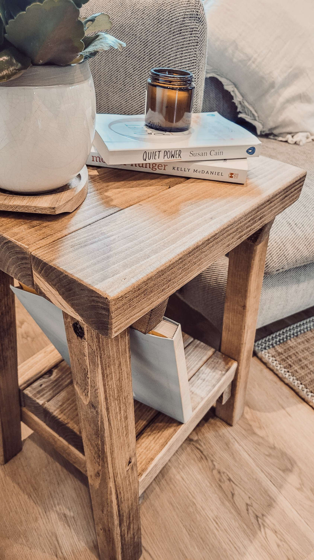 SIERA Side Table With Storage L40cm - My Store