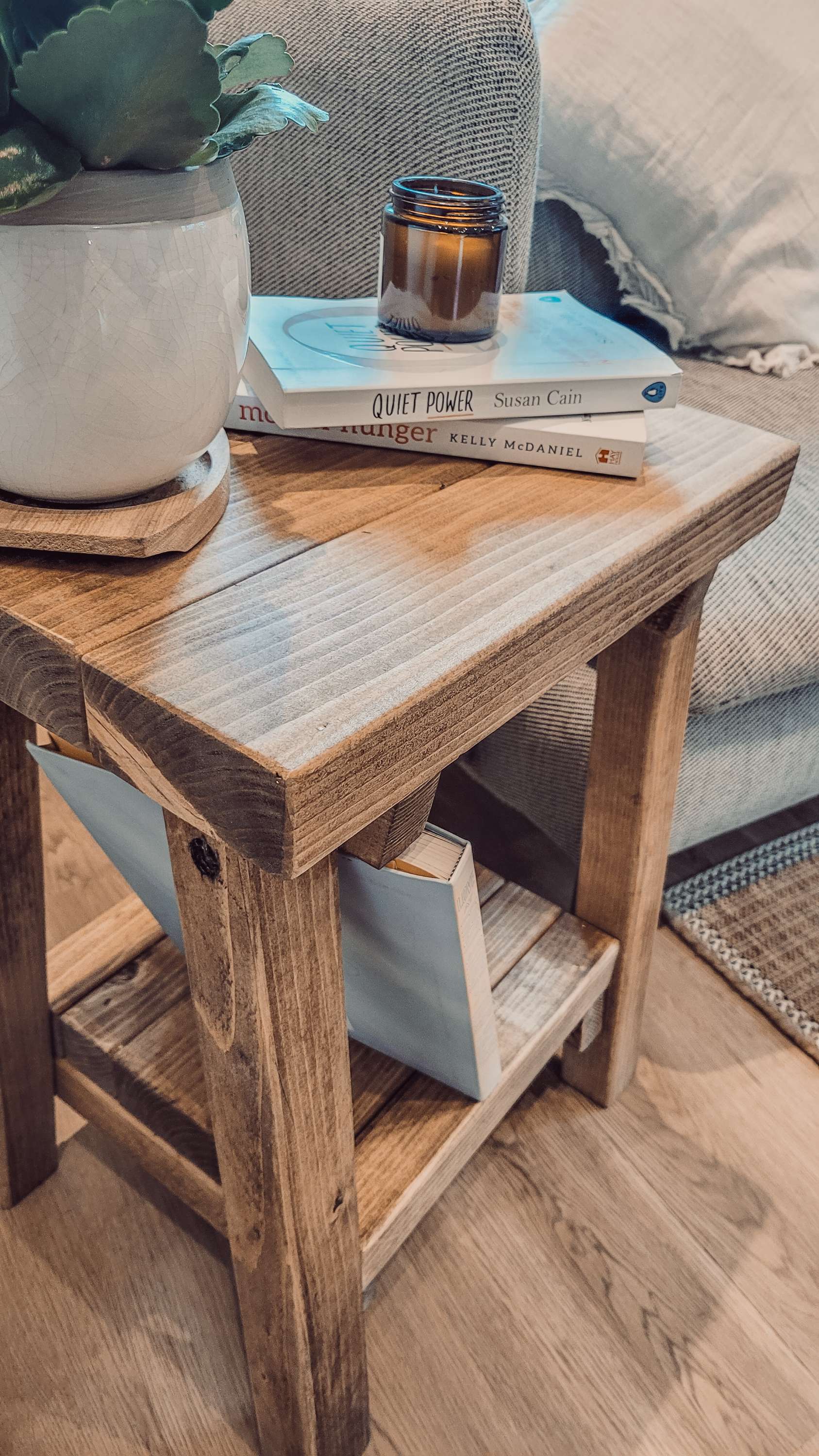 SIERA Side Table With Storage L40cm - My Store