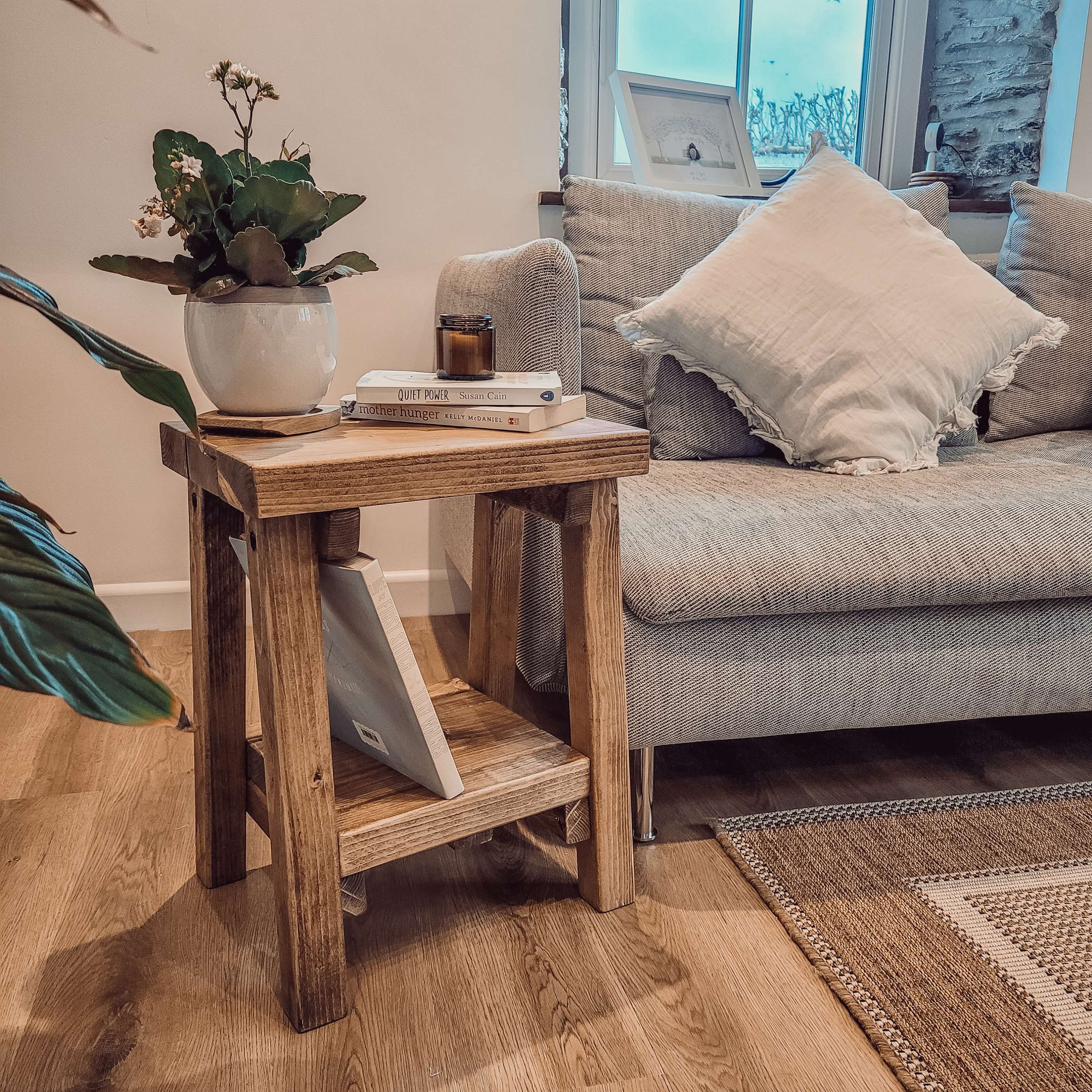 SIERA Side Table With Storage L40cm - My Store