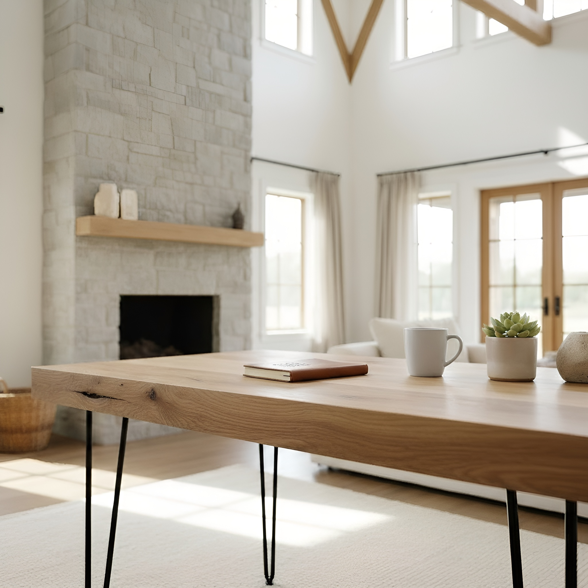 LARIA Oak Study Table / Desk - My Store