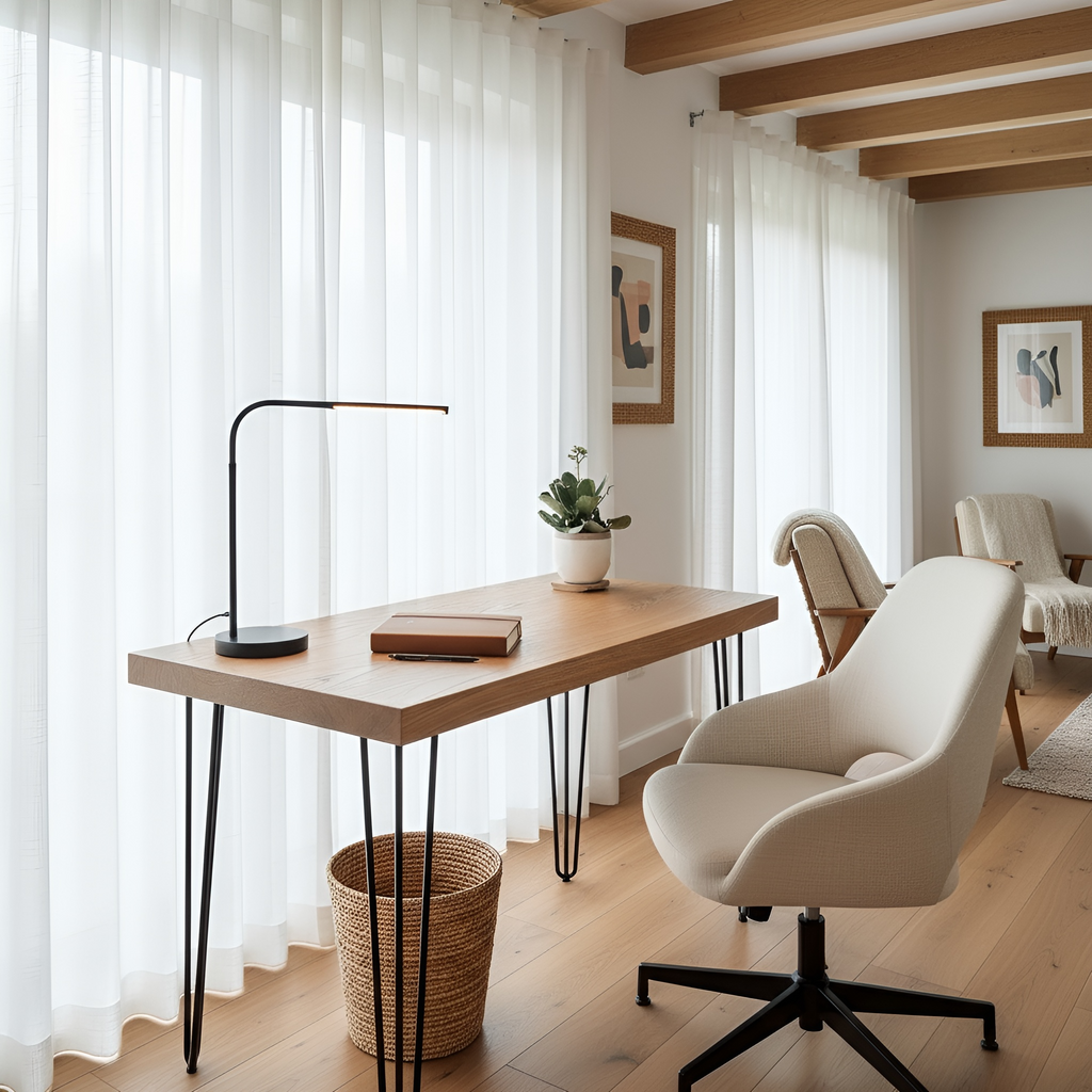 LARIA Oak Study Table / Desk - My Store
