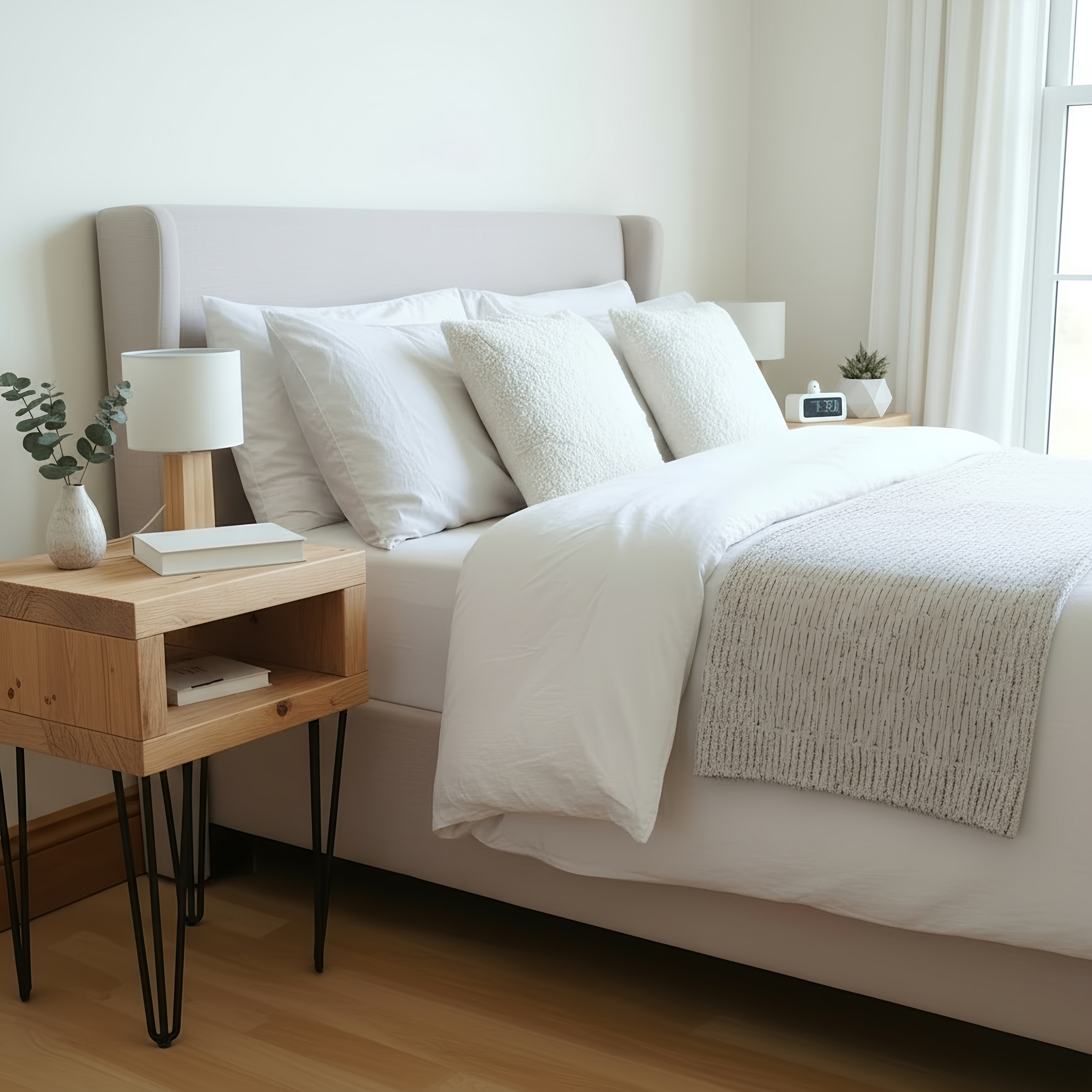 MOKA Bedside Table / Side Table / Bedroom Furniture - My Store