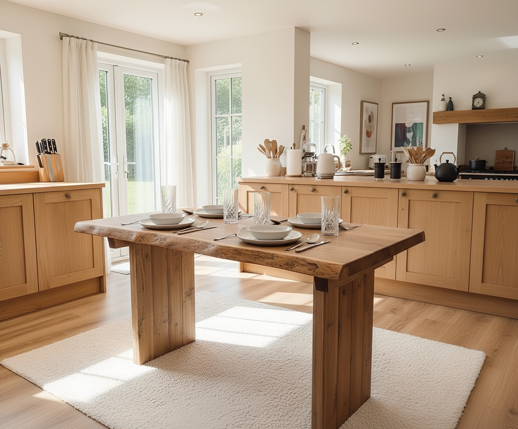 NORA Live / Waney Edge Dining Table - My Store