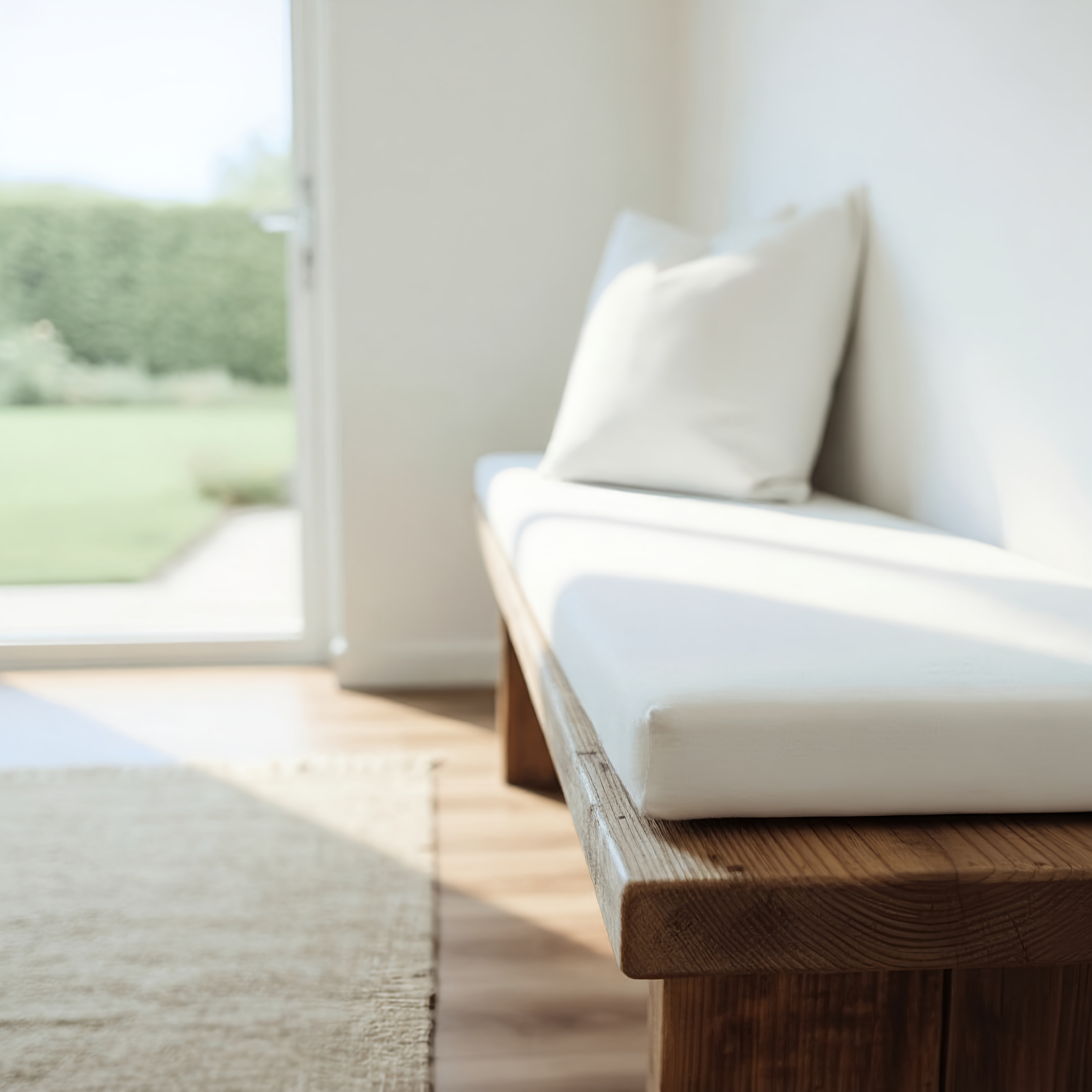 Nordic Bench Rustic Bench For Entryway - My Store