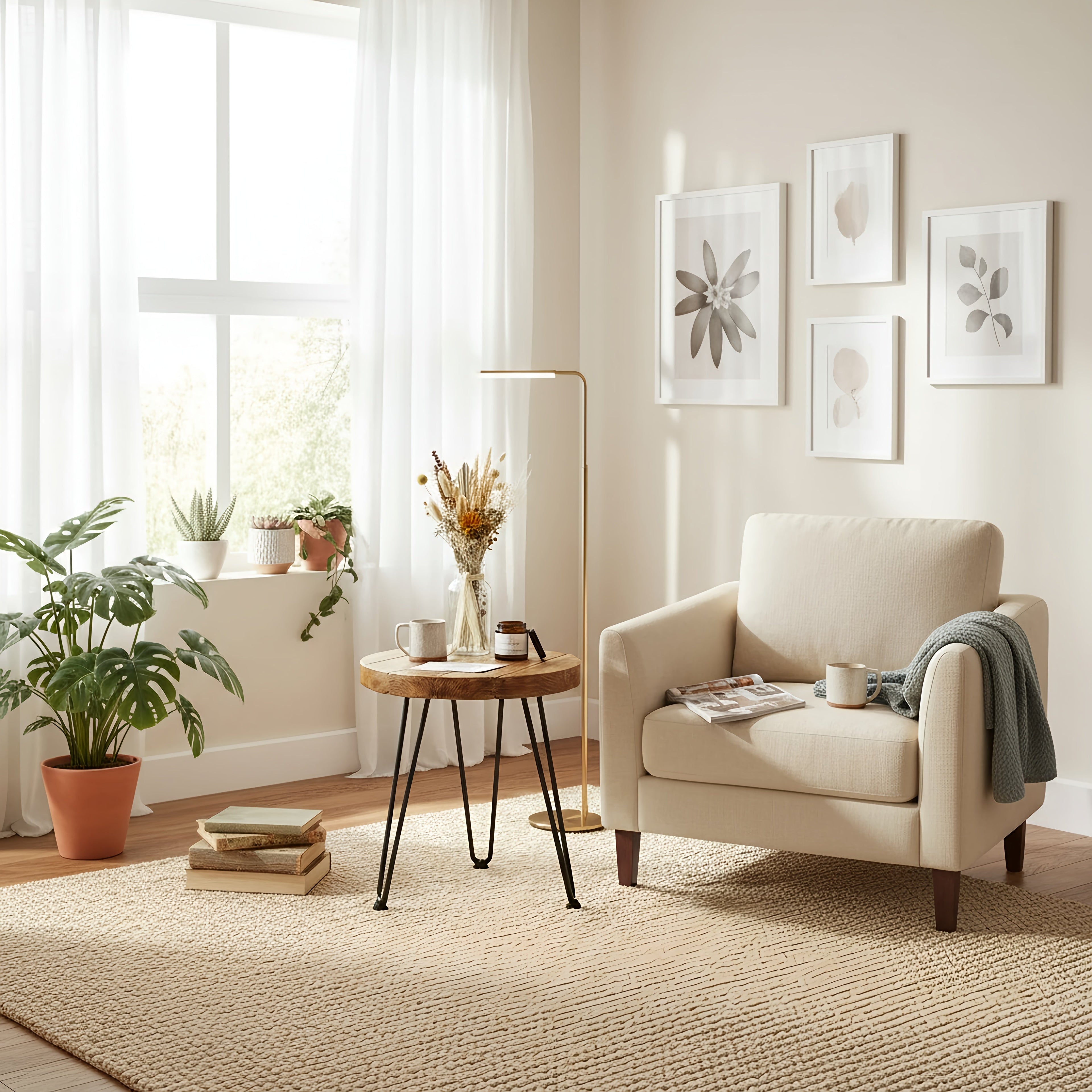 OLVA Round Chunky Coffee Table - My Store