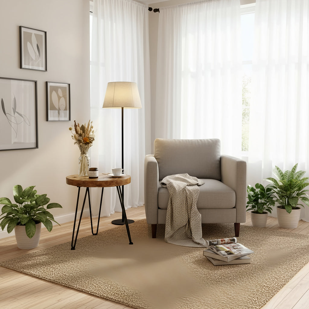 OLVA Round Chunky Coffee Table - My Store