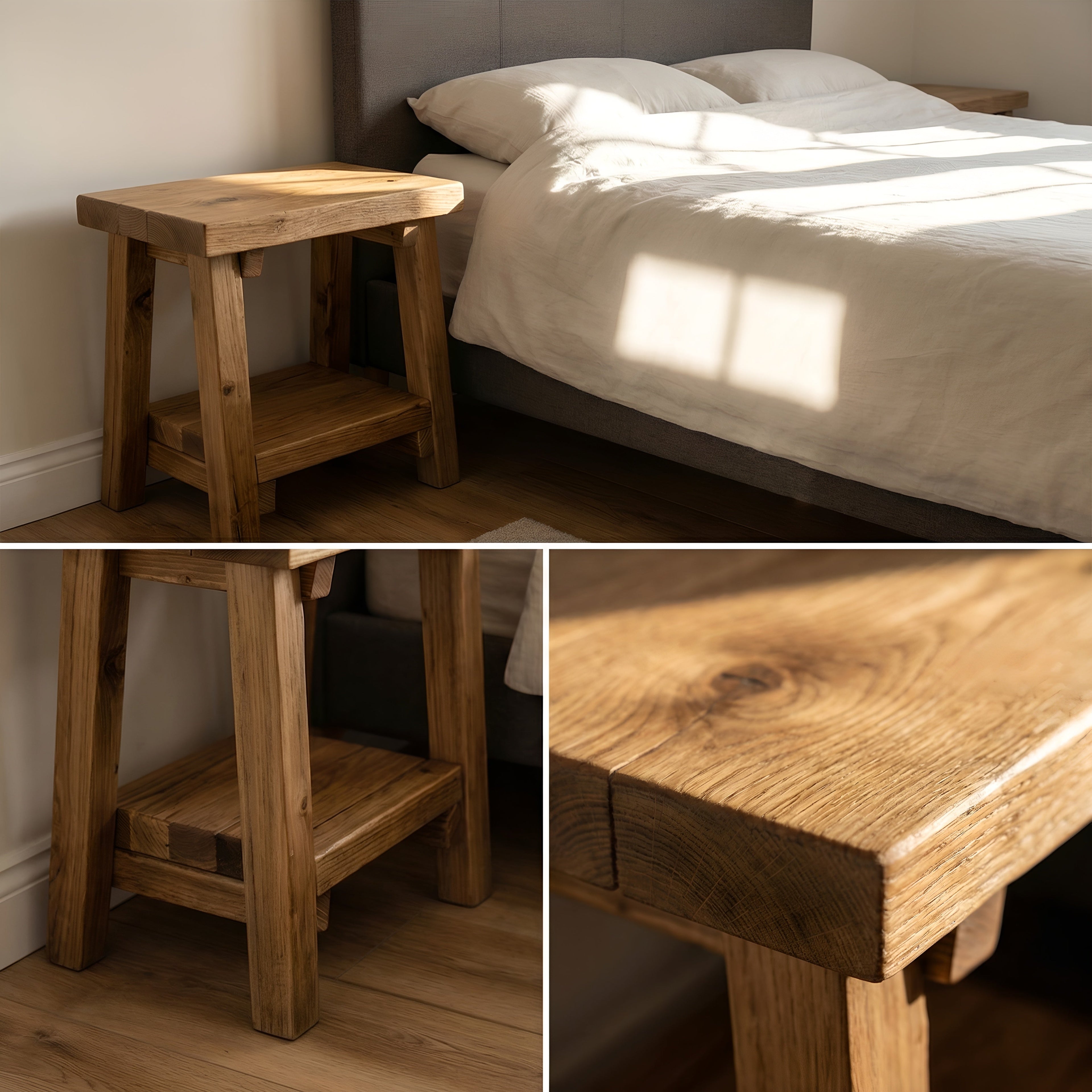 SIERA Bedside Table / Side Table / Bedroom Furniture - My Store