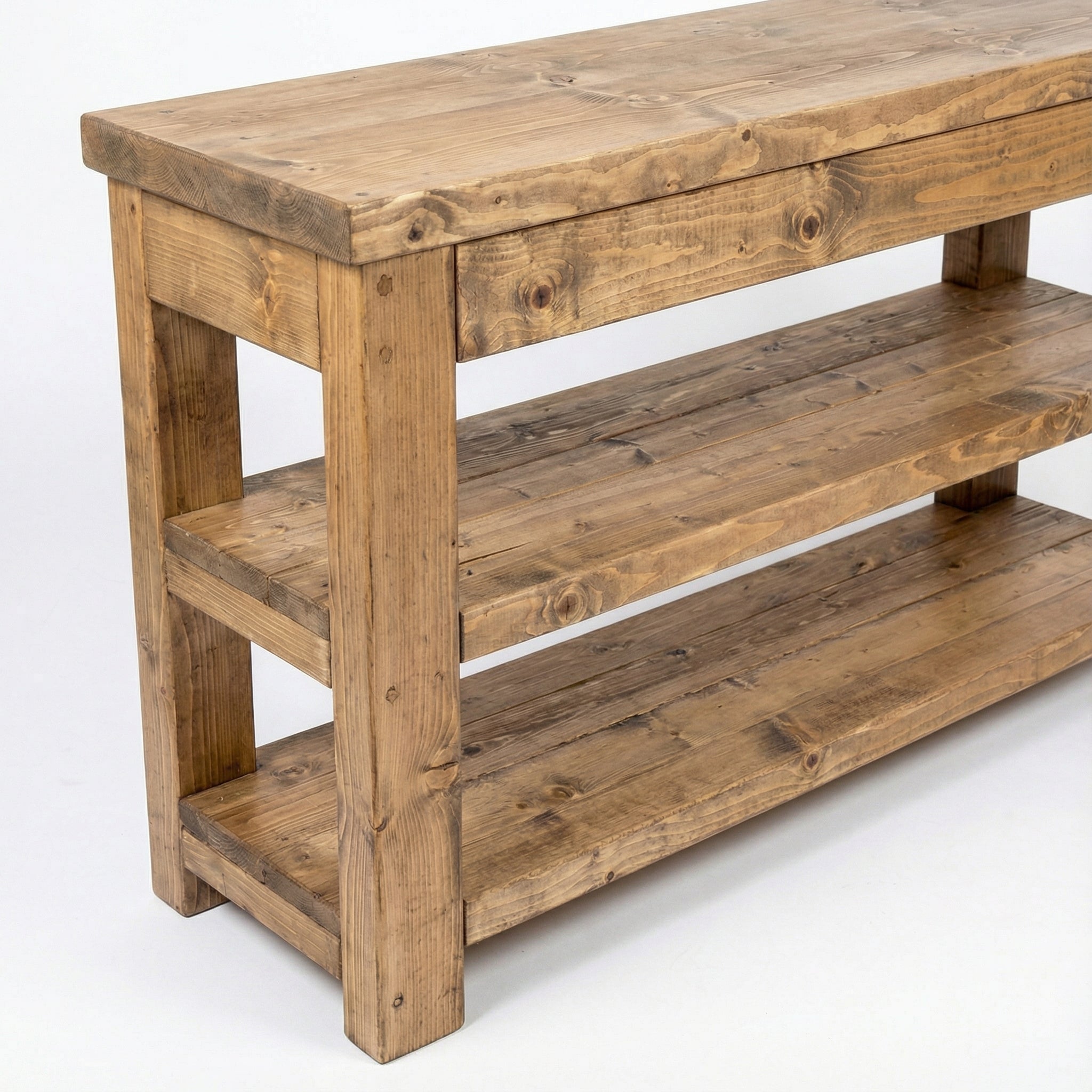 TERO Solid Wood Bathroom Vanity With Shelf - My Store
