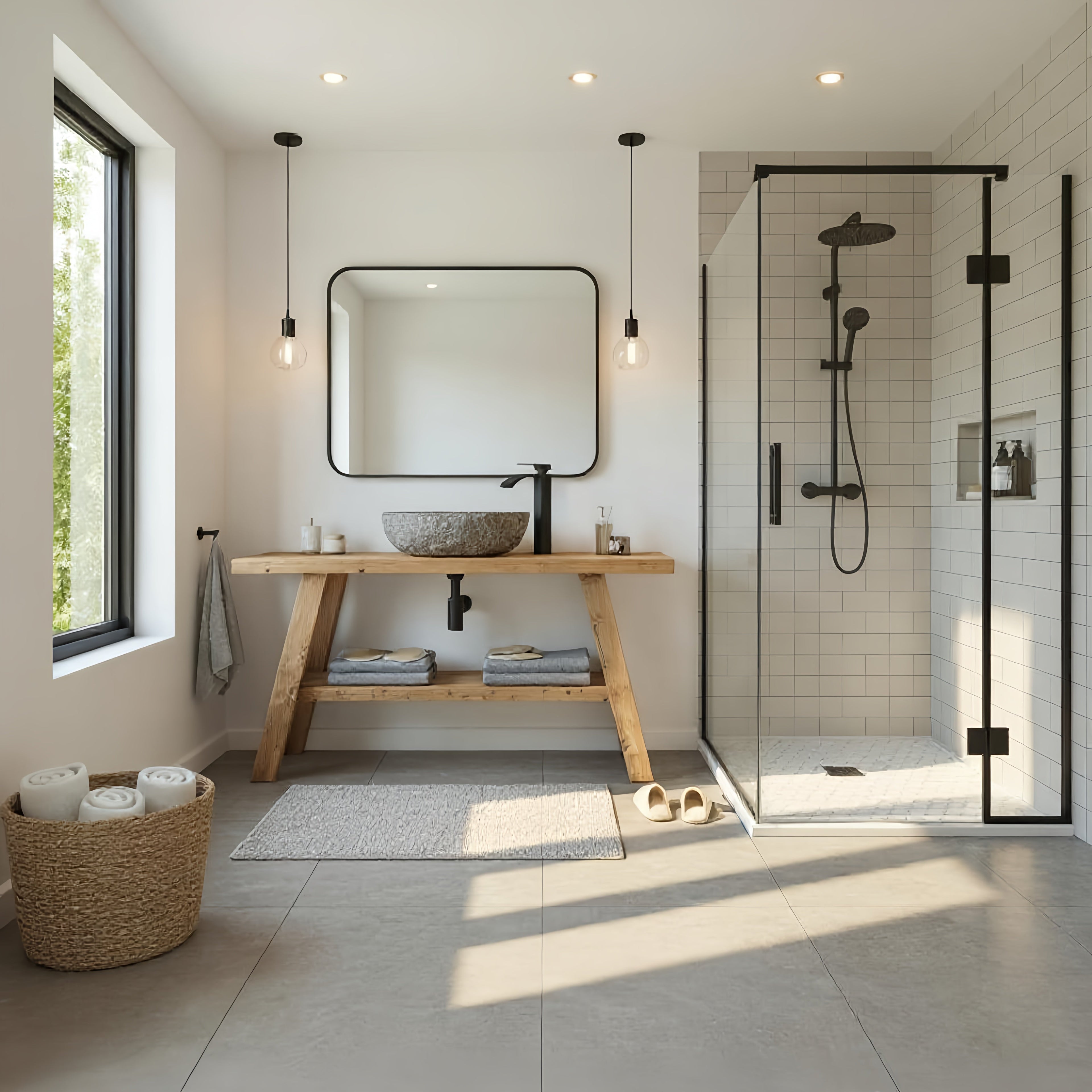 VERA Wooden Vanity and Shelf Storage | Tribe Joinery - My Store