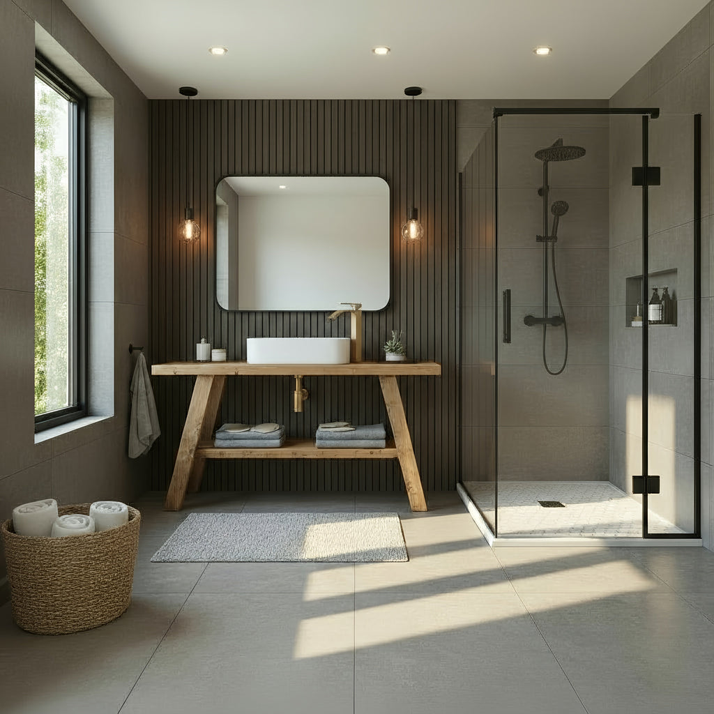VERA Wooden Vanity and Shelf Storage | Tribe Joinery - My Store