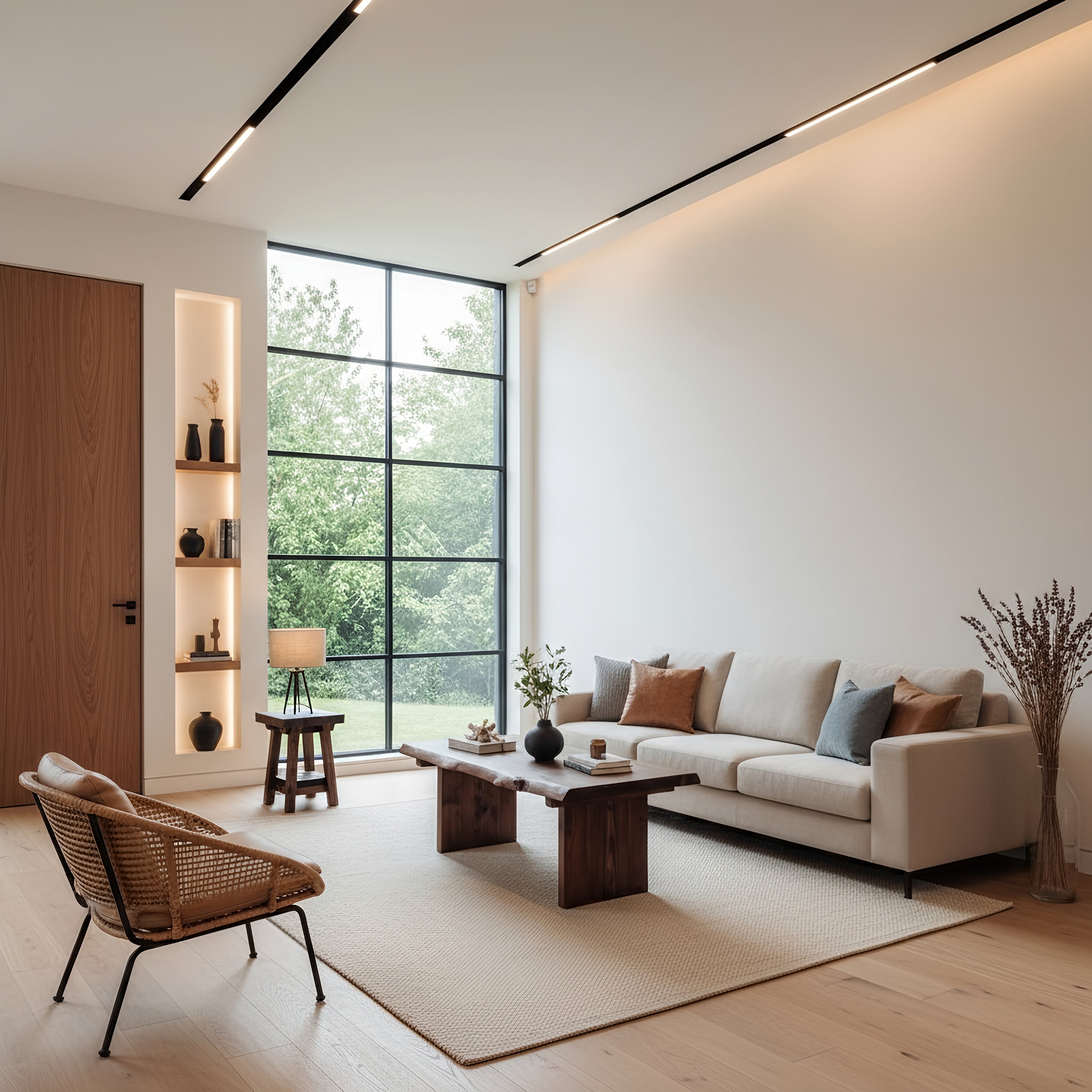 LINA Chunky Live / Waney Edge Coffee Table in Walnut Colour - My Store