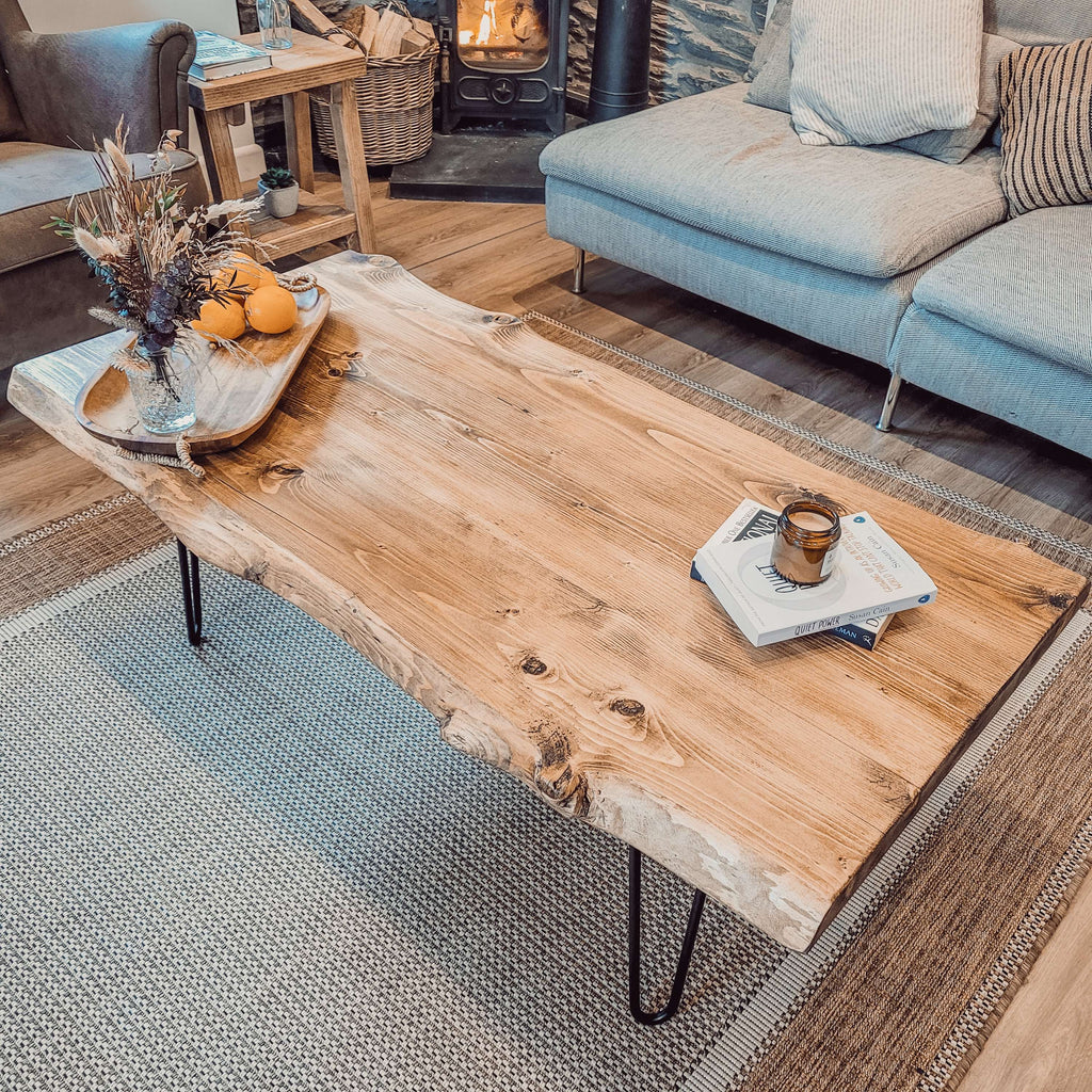 VENA Live / Waney Edge Coffee Table - My Store