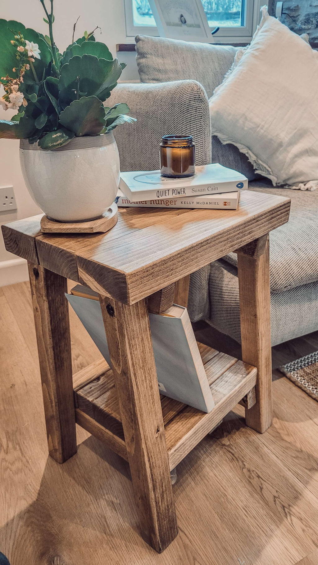 SIERA Side Table With Storage L40cm - My Store