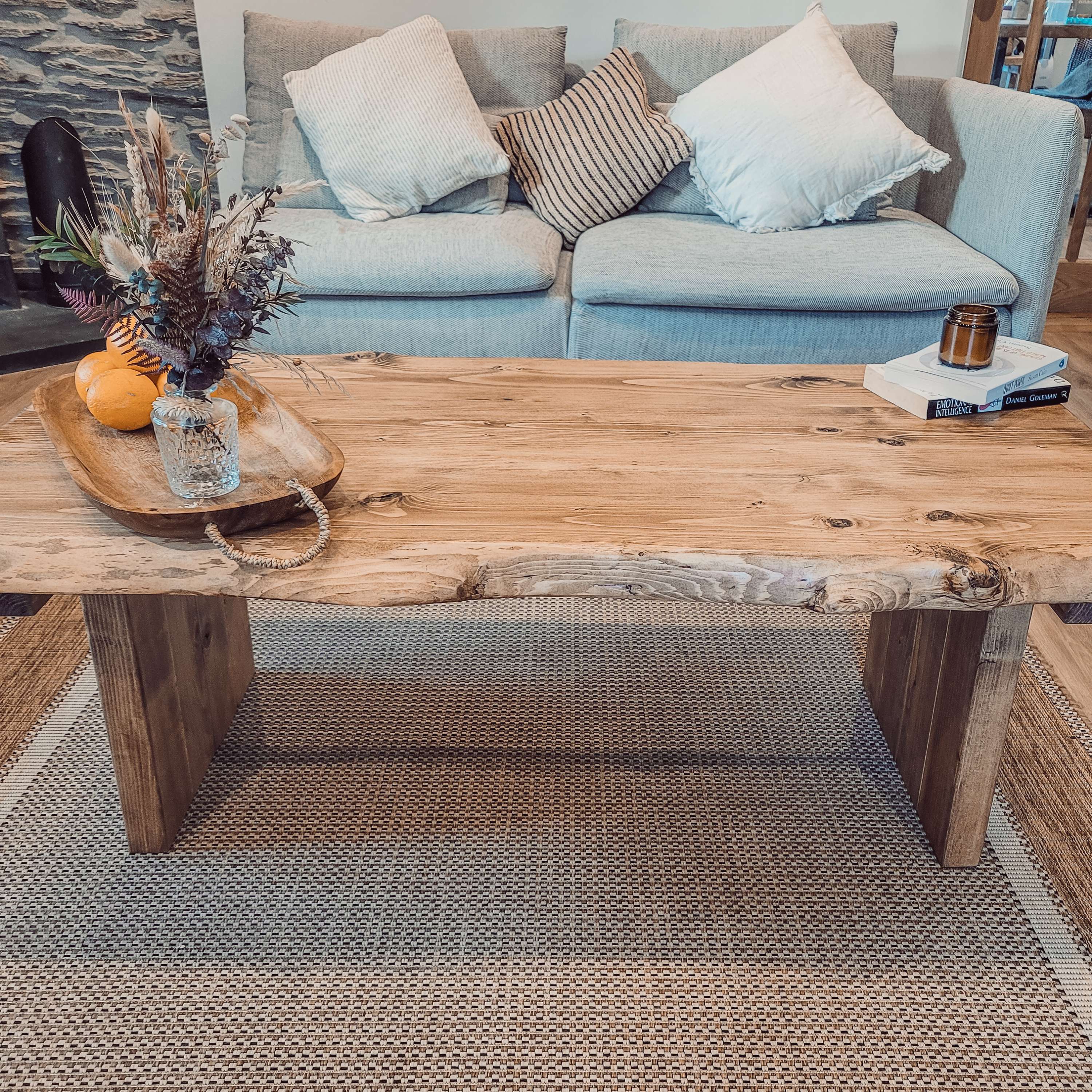 LINA Chunky Live / Waney Edge Coffee Table - My Store