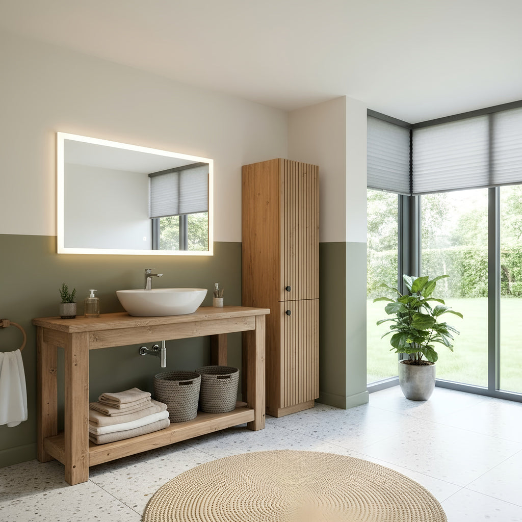 TORO Solid Wood Bathroom Vanity - My Store