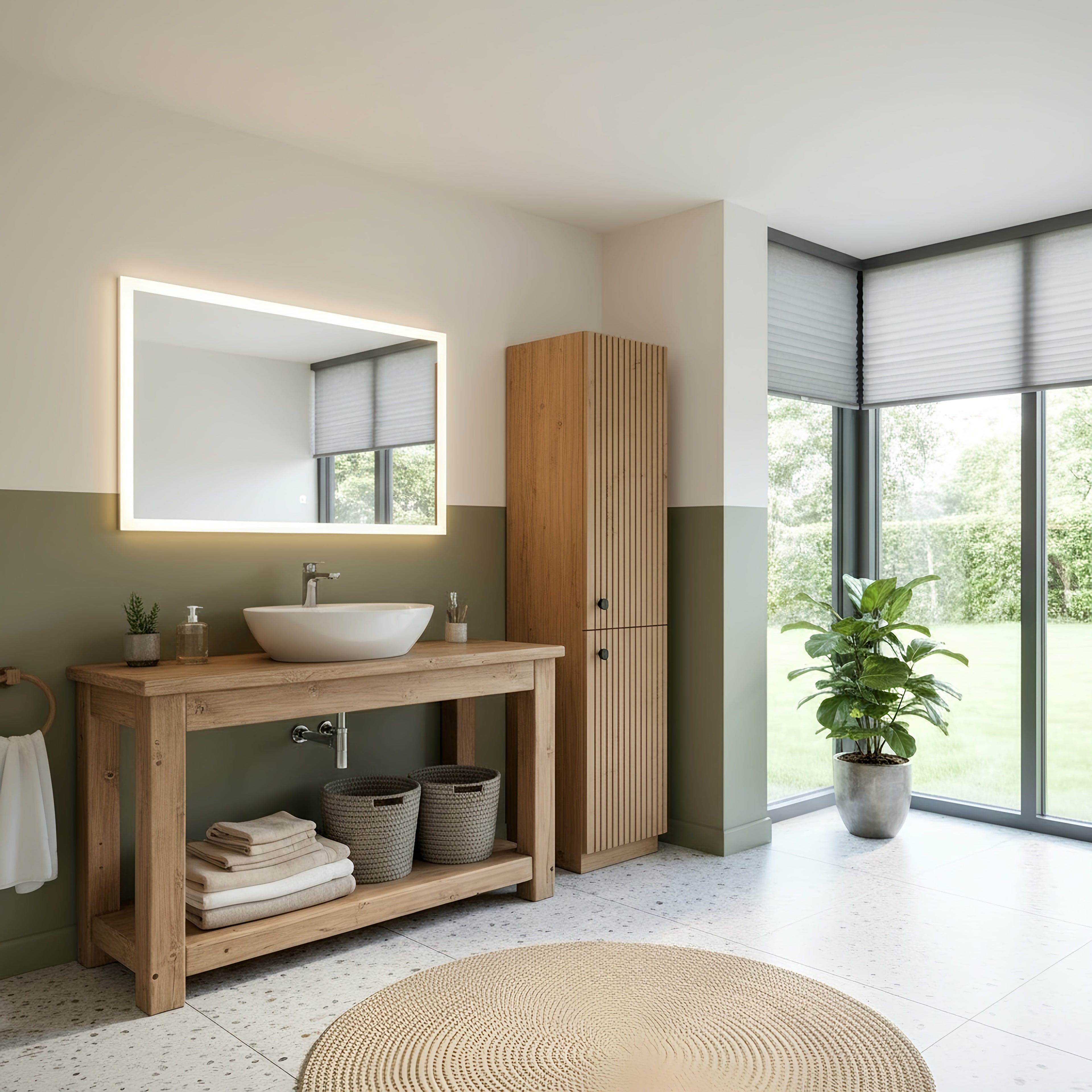 TORO Solid Wood Bathroom Vanity - My Store