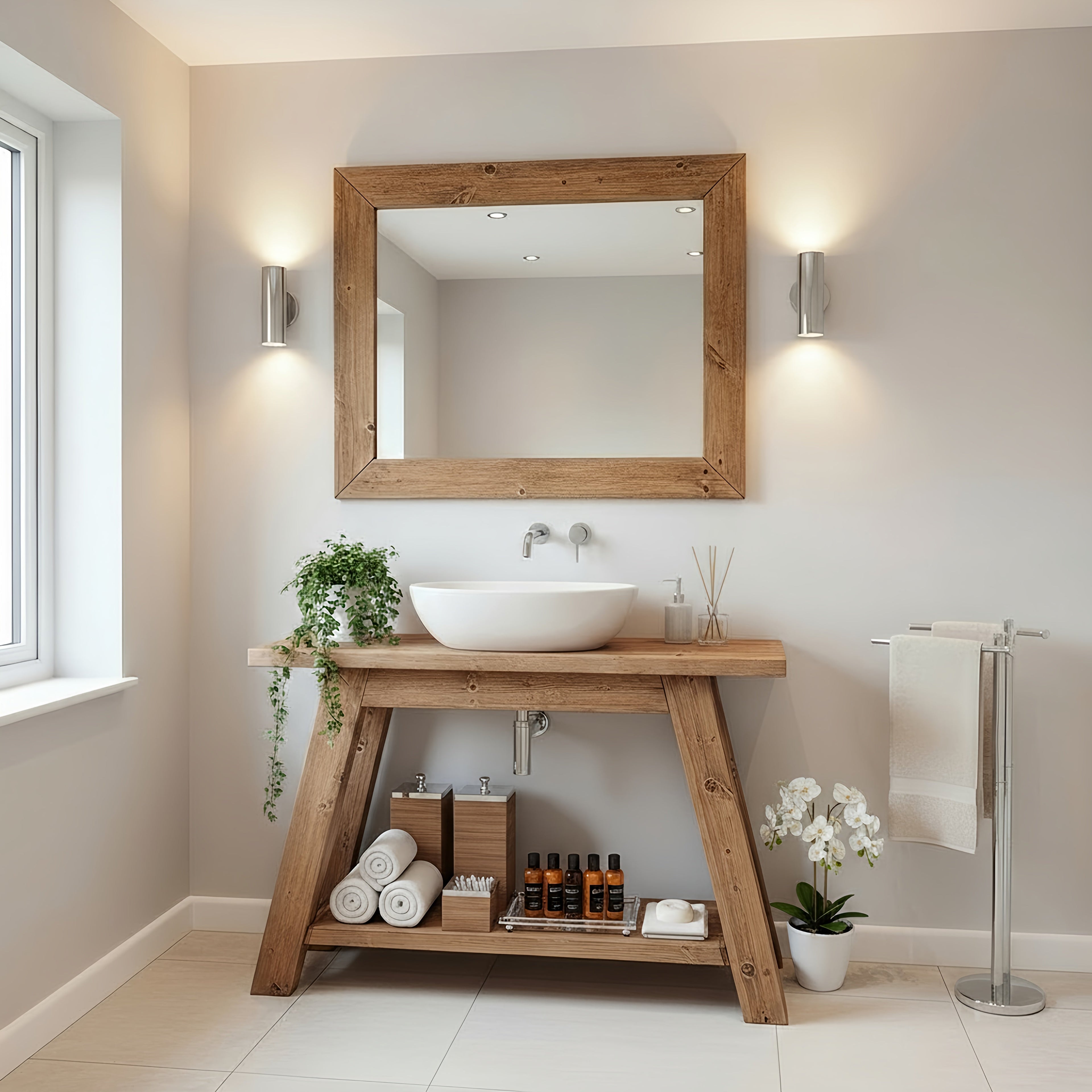 DASI Bathroom Vanity With Shelf - My Store