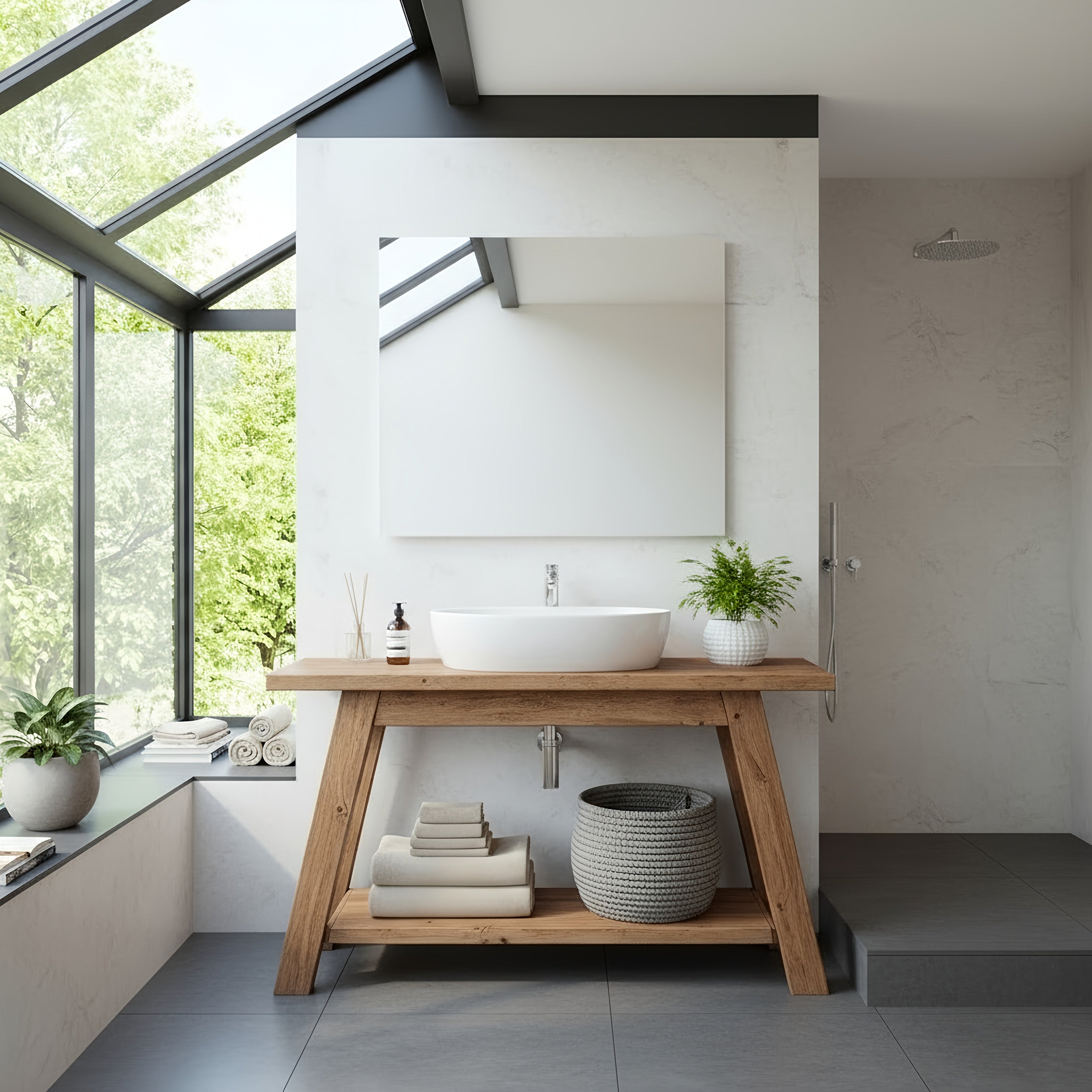 DASI Bathroom Vanity With Shelf - My Store