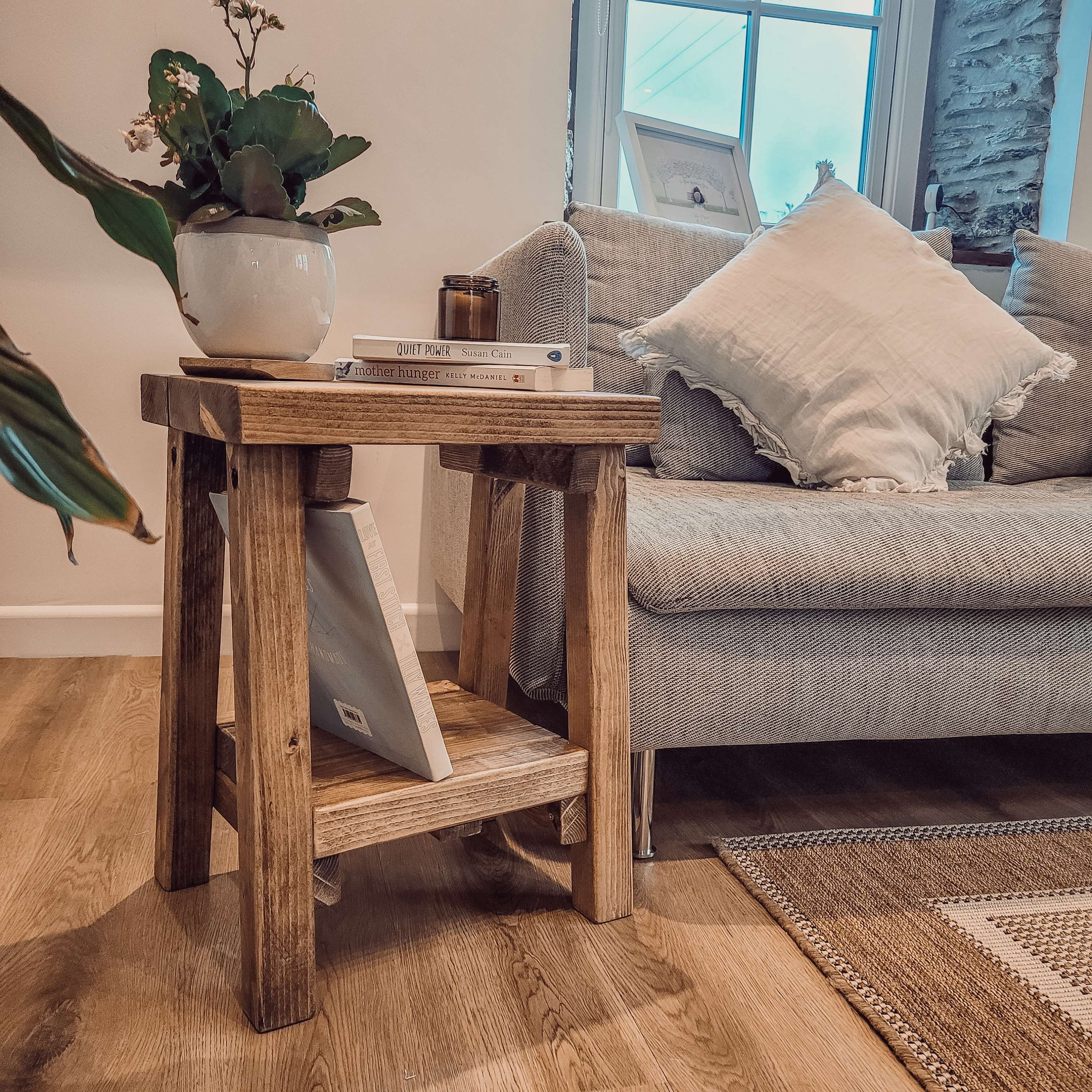 SIERA Side Table With Storage L40cm - My Store