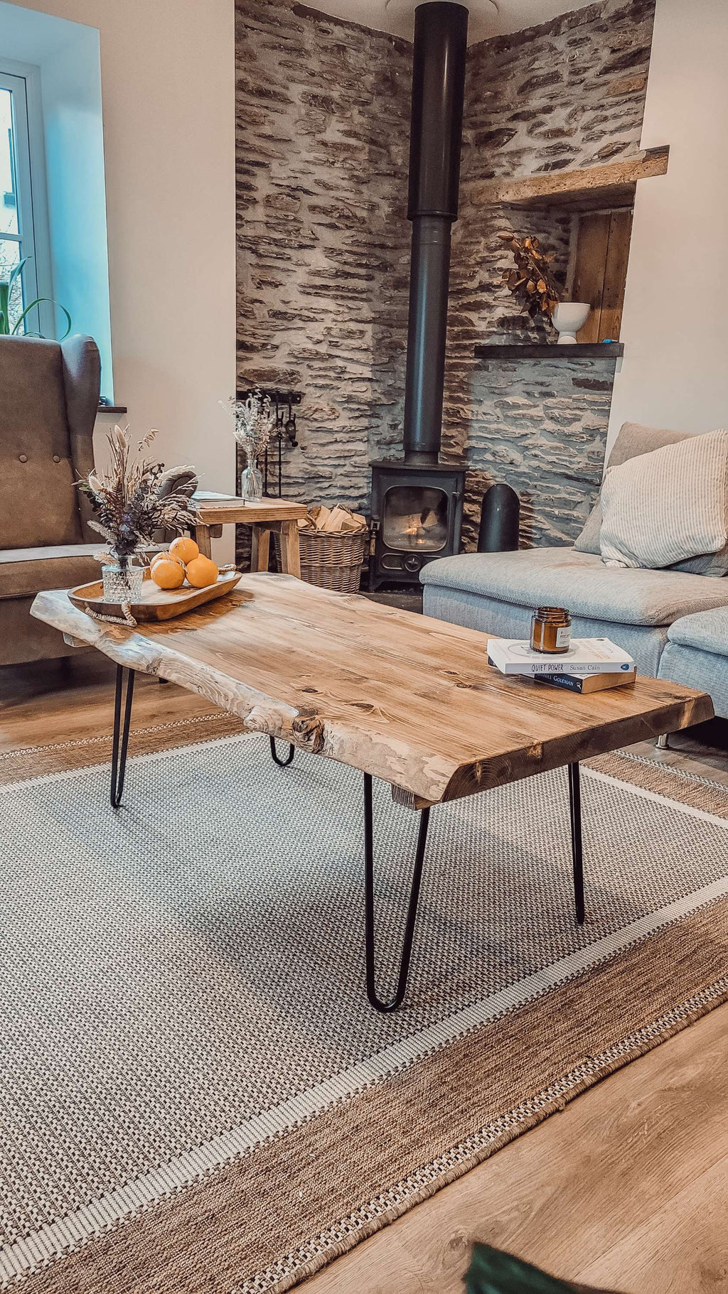 VENA Live / Waney Edge Coffee Table - My Store